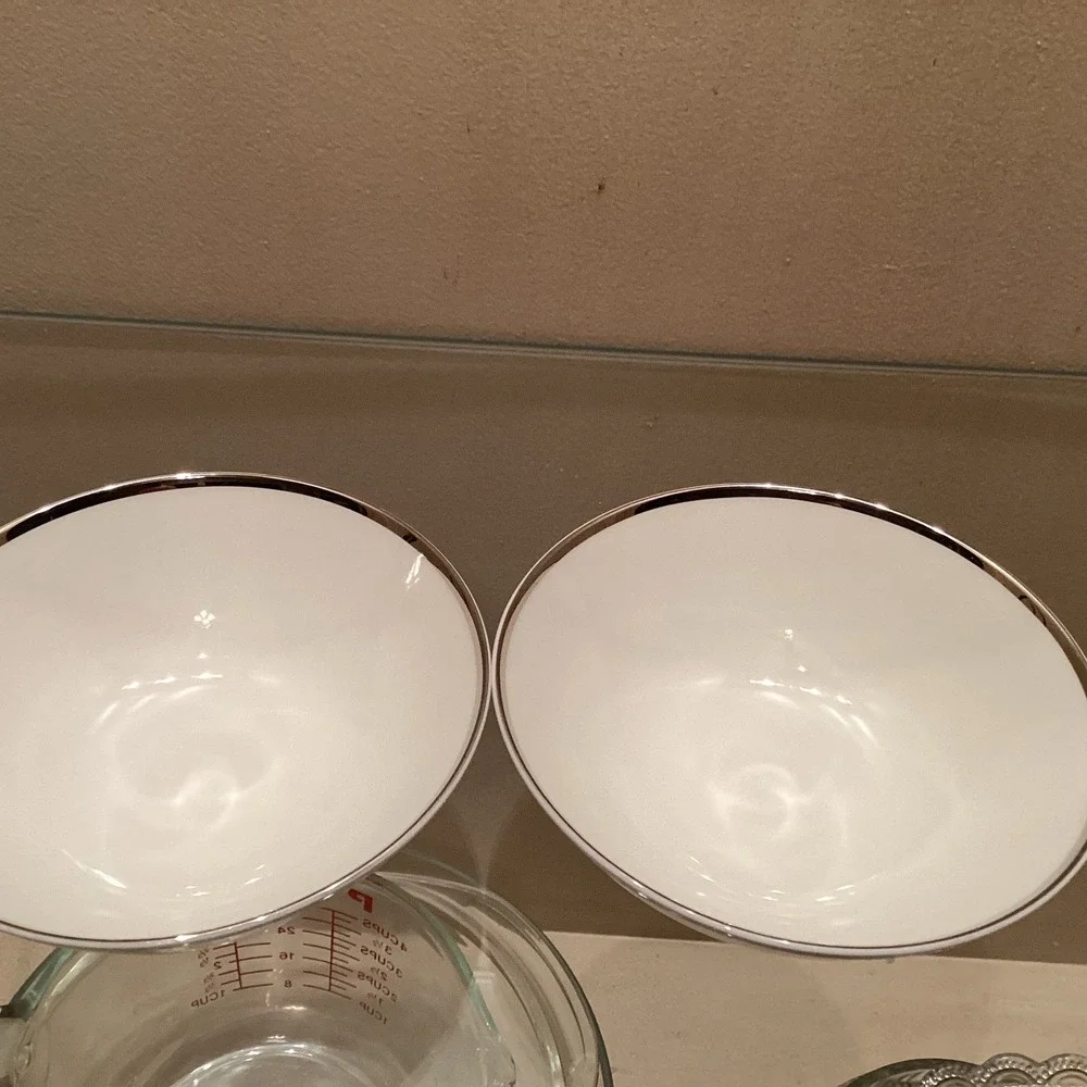 Noritake Ivory China Berry Bowls Set Of Two 
